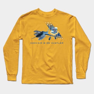 Convair B-58 Hustler with SAC Crest Long Sleeve T-Shirt